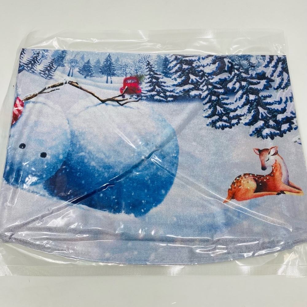 NEW - 36” Winter Wonderland Snowman Christmas Tree Skirt